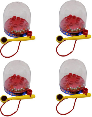 

Majik Magnetic Ball Drop Game Set of 4 Return Gift For Birthday Party(Multicolor)
