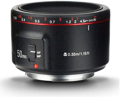 Yongnuo YN 50mm f/1.8 II  for Canon EF Standard Prime  Lens(Black, 50mm)