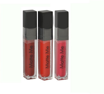 

Vedy Matte Me Ultra Smooth Lip Cream - 6 Ml Each (maroon+red+pink)(Multicolor)