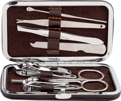 

Bruzone Premium Manicure/Pedicure Travel & Grooming Kit With Leatherite Case(7 ml, Set of 1)