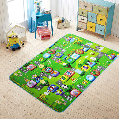 

The Home Talk Polyester Baby Play Mat(Multicolor