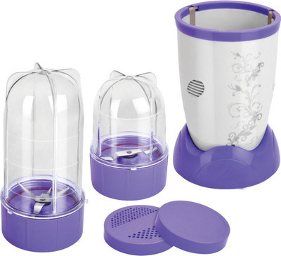 

Black Cat SPICE 7 450 Juicer Mixer Grinder (off white and Purple, 2 Jars) 400 W Juicer Mixer Grinder(Blue, 2 Jars)