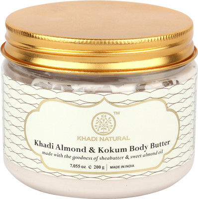 

Khadi Natural AYURVEDIC ALMOND & KOKUM BODY BUTTER(200 g)
