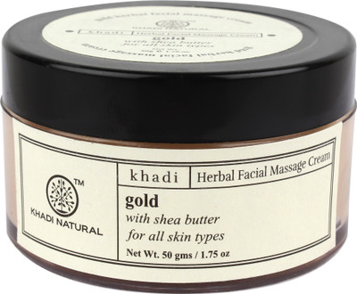 

Khadi Natural AYURVEDIC FACE GOLD MASSAGE CREAM(50 g)