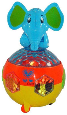 

J K INTERNATIONAL Musical Elephant(Multicolor)