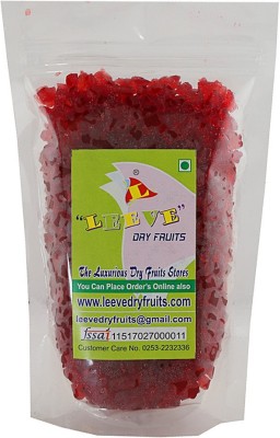 Leeve Dry fruits Red Tutti Frutti , 800gm Cherries(800 g)