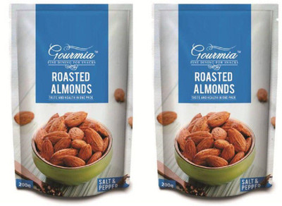 

Gourmia Salt & Pepper Roasted Almonds(400 g, Pouch)