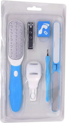 

BOXO Professional Pedicure Kit Set Pedicure Rasp Foot File Callus Remover For Dead, Blue(50 g, Set of 6)