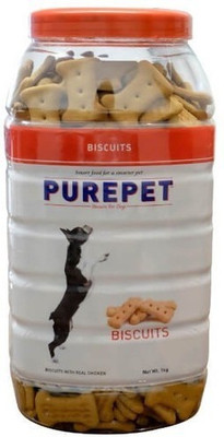 

pure pet biscuits Chicken 1 kg Dry Dog Food