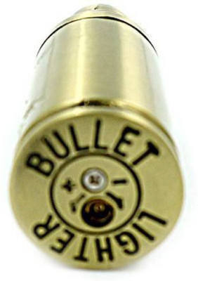 

JMO27Deals Cool BULLET SINGLE HUNTER Pocket Lighter(Gold)
