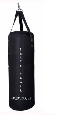 

FACTO POWER ONLINE SERIES .4.5 FEET LONG, SRF MATERIAL, BLACK COLOR, UNFILLED WITH HANGING STRAPS Hanging Bag(4.5, 54 kg)