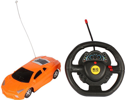 

Apx Toys Super Racer Steering Remote Control Car For Kids (Orange)(Orange)