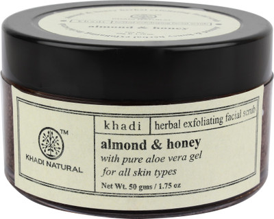 

Khadi Natural AYURVEDIC ALMOND & HONEY GEL SCRUB (50gm) Scrub(50 g)