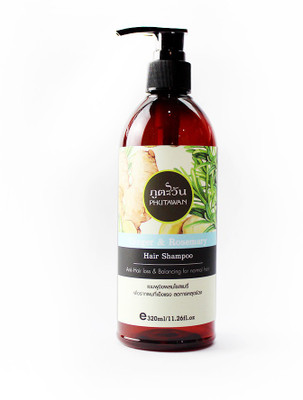 

Phutawan Organic Ginger & Rosemary Hair Shampoo(320 ml)