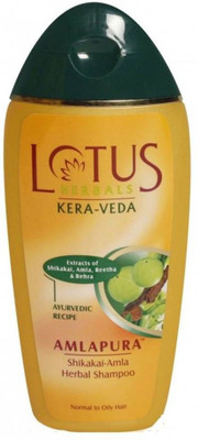 

Lotus Herbal Amlapura Shikakai Amla Herbal Shampoo(200 ml)