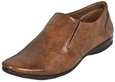 

SEVN Brown Color Direct Leather Formal Shoes For Men Slip On For Men(Brown
