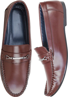 

MOU SLIPON SEMI FORMAL BROWN Slip On For Men(Brown