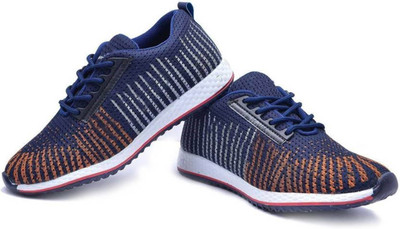 

Deals4you Running Gym Cricket Sports Shoes For Men And Boys Running Shoes For Men(Blue, Grey