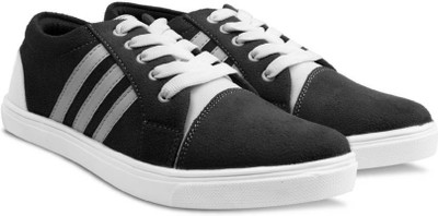 

Swagger Casual Partywear Sneakers Shoes For Men and Boys Sneakers For Men(Black, White