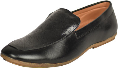 

SEVN Black Color Loafers Leather Shoes For Men Casuals For Men(Black