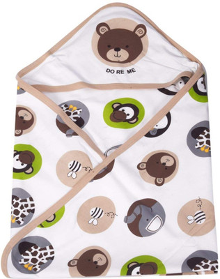 

Guru Kripa Baby Products Ã¢ÂÂ¢ Presents New Born Baby High Quality Extra Soft To Baby Delicate Skin Cartoon Print Hooded Housiry Chaddar Cum Odddna Wrapping / Wrapper Sheet Double Layer Baby Sleeping Bag Baby Cotton Sheet (Blue) Sleeping Bag(Multicolor, 