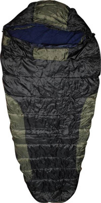 

ZVR Bag With Woolen Inner And Cap Sleeping Bag(Black