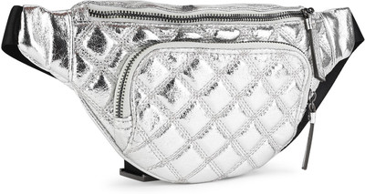 

Accessorize Women Casual Silver PU Sling Bag