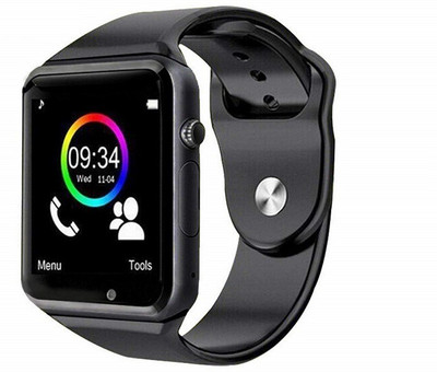 

Webilla Smart Watch Series 3 GPS - 42 mm Bluetooth Smart Watch 1.54 Touch Screen High-capacity battery Watch Phone Support SIM Card With Camera Pedometer Activity Tracker for Android Black Smartwatch(Black Strap Free Size)