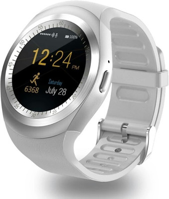 

OXFORD ULTRAVISION PACIFIC SILVER Smartwatch(White Strap FREE SIZE)
