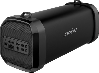 artis BT-90 Wireless Portable Bluetooth Speaker With USB / MICRO SD CARD / FM / AUX IN 3 W Bluetooth Speaker(Black, Stereo Channel) artis BT-90 Wireless Portable Bluetooth Speaker With USB / MICRO SD CARD / FM / AUX IN 3 W Bluetooth Speaker(Black, Stereo Channel)