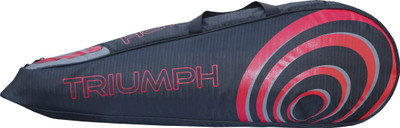 

Triumph Amaze Black/Lime Badminton Kit Bag badminton kit(Black, Kit Bag