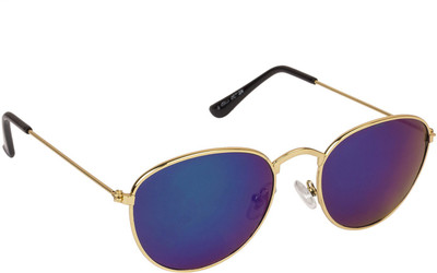 Arzonai Oval Sunglasses(For Men & Women, Green)