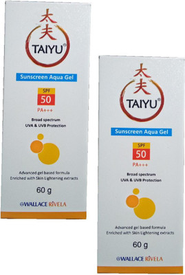 

TAIYU Sunscreen Aqua Gel - SPF 50 PA+++(120 g)
