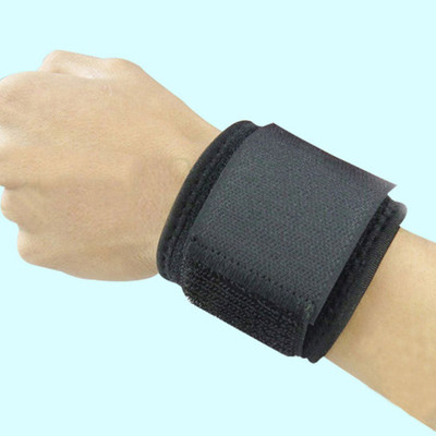 

G.M.S Rehabilitation One Size Adjustable Wrist Support - 1 Pair Elbow Support (, Grey