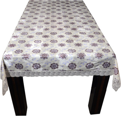 

The Trendy Printed 4 Seater Table Cover(Multicolor, PVC)