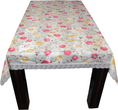 

The Trendy Printed 4 Seater Table Cover(Multicolor, PVC)