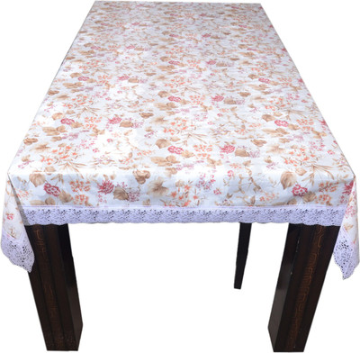 

The Trendy Printed 4 Seater Table Cover(Multicolor, PVC)