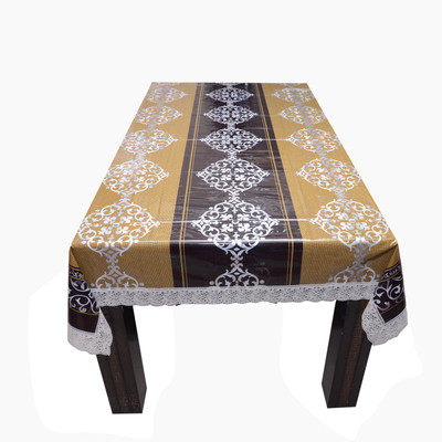 

The Trendy Printed 4 Seater Table Cover(Multicolor, PVC)