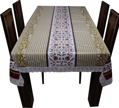 

The Trendy Printed 8 Seater Table Cover(Multicolor, PVC)