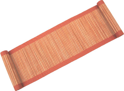 

Rhapsody Decor Orange, Beige 183 cm Table Runner(Cotton)