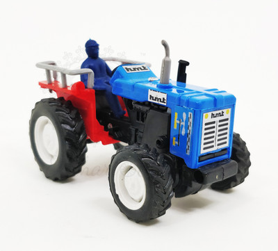 

E-Chariot Tractor CT-066-Blue Miniature Automobile toy (Pull Back Action) Contents may vary from illustrations.(Blue)