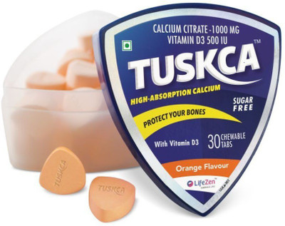 

Lifezen Tuskca Orange 30 Tablets(30 No)