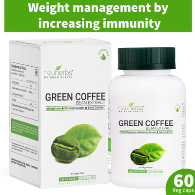 

Neuherbs Green Coffee Bean Extract for Weight Loss Management(60 No)