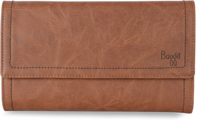 

Baggit Women Casual Tan Artificial Leather Wallet(8 Card Slots), Caramel