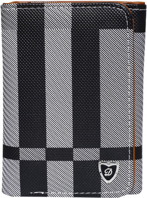

Feminist Women Casual Black, Grey Artificial Leather Wallet(4 Card Slots), Black with grey