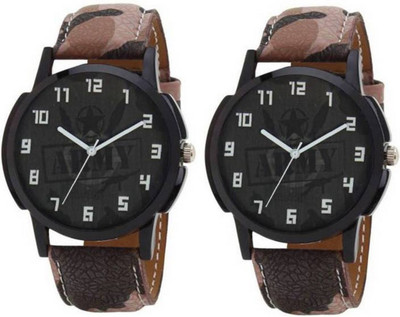 E-SMART OD-1004-21 Multicolour Analog Round Dial Stylish Watch Watch - For Men & Women