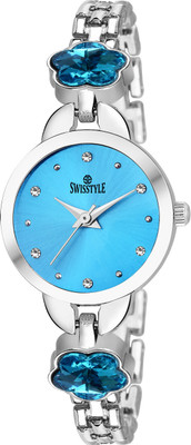 

Swisstyle SS-LR302-BLU-SLV Watch - For Women