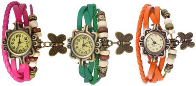 

E-SMART DVS0643 Multicolour Analog Round Dial Stylish Watch Watch - For Men & Women