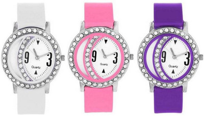 

E-SMART DVS0356 Multicolour Analog Round Dial Stylish Watch Watch - For Men & Women