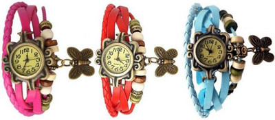 

E-SMART DVS0633 Multicolour Analog Round Dial Stylish Watch Watch - For Men & Women